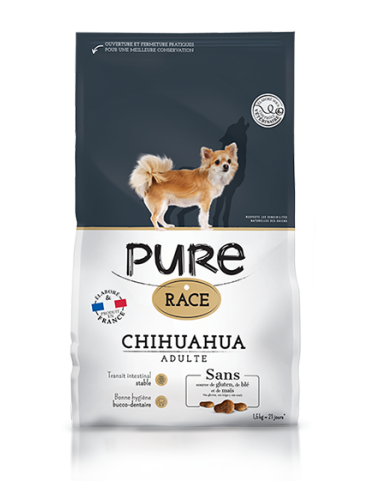 Croquette Chien Chihuahua 1,5Kg - Pure Race Pure Race Alimentation et croquette