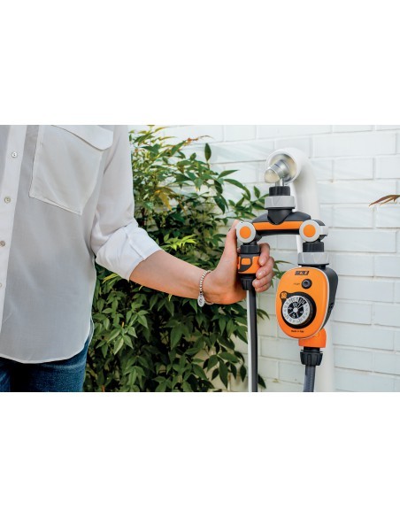 Nez de robinet avec 2 dérivations - GF GARDEN GF Garden L'arrosage