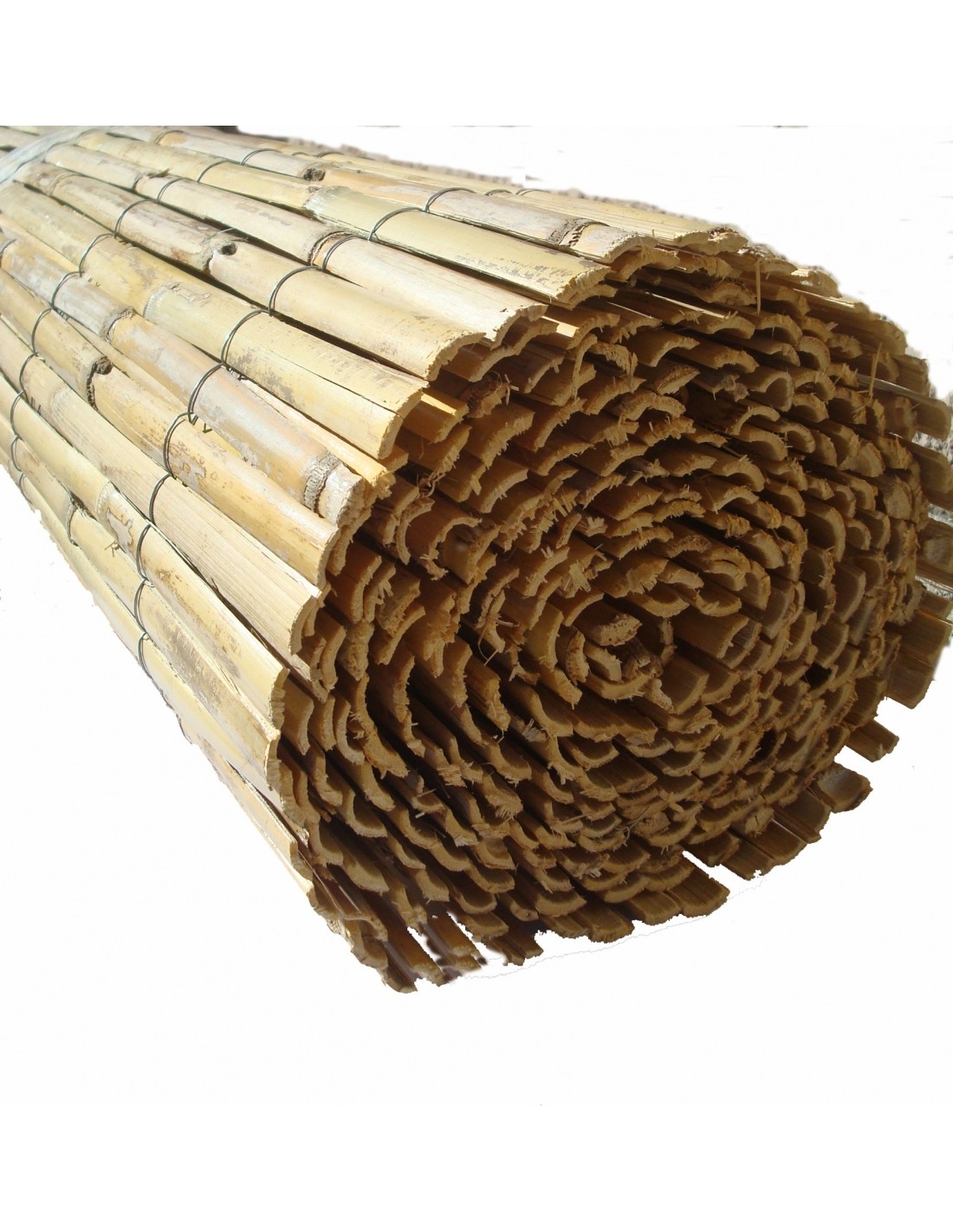 Canisse en bambou fendu L.3 x H.1,2 m
