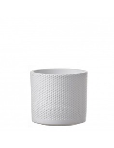 Cache-Pot Era Blanc Ø19,5 x H.17 cm - Mica MICA Cache-pots