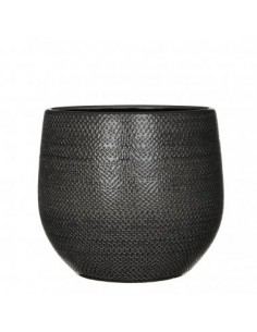 Pot Gabriel Gris Ø21 x H.19 cm - Mica MICA Cache-pots