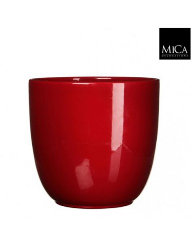 Pot Tusca Rouge Ø31 x H.28,5 cm - Mica MICA Cache-pots