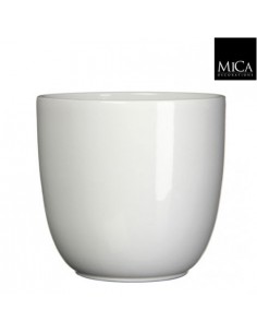 Pot Tusca Blanc Ø35 x H.31,5 cm - Mica MICA Cache-pots