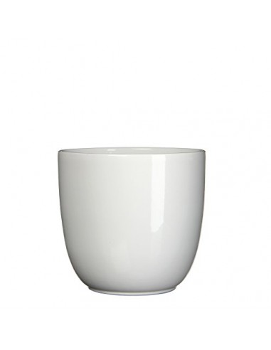 Pot Tusca Blanc Ø20 x H.22,5 cm - Mica MICA Cache-pots
