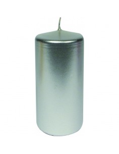 Bougie "métal" 120x60 mm - Roura ROURA Bougies non parfumées