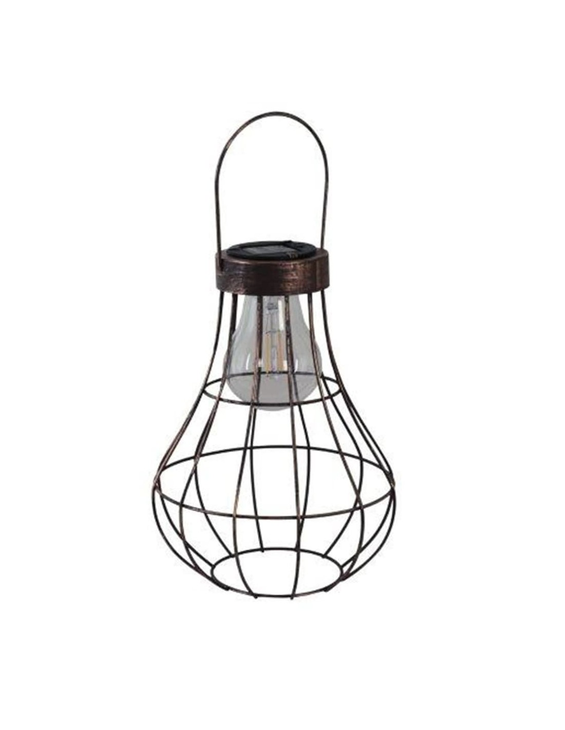 Lanterne Solaire Suspendue Salsa Luxform - Noir - Éclairage D'ambiance Extérieur - Énergie Solaire, Pas De Fil