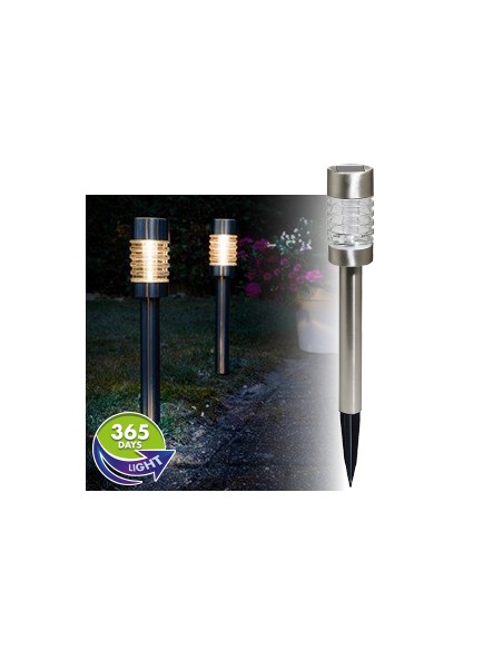 Borne solaire Torino - Luxform Luxform lighting Eclairage terrasse solaire