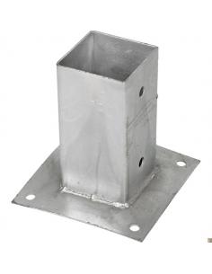 Support pour poteau à poser 7x7x H.15 cm  Accessoires pour clôture, bordure et occultation