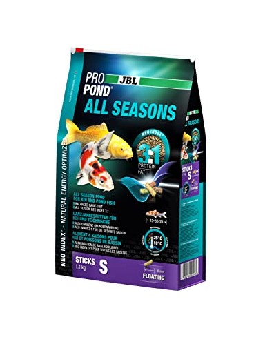 Propond All Season S 2,2 kg - JBL JBL Alimentation pour poisson de bassin