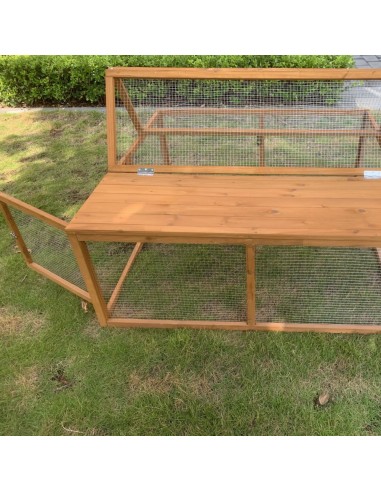 Enclos Bois Romeo L.120 x l.120 x H.48 cm  Clapier