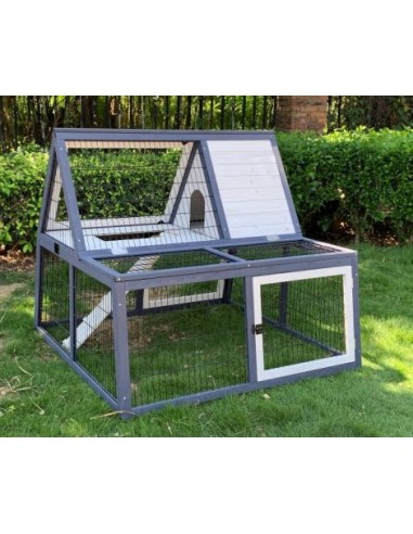 Enclos Triangle Léon L.115 x l.116 x H.103 cm  Poulailler