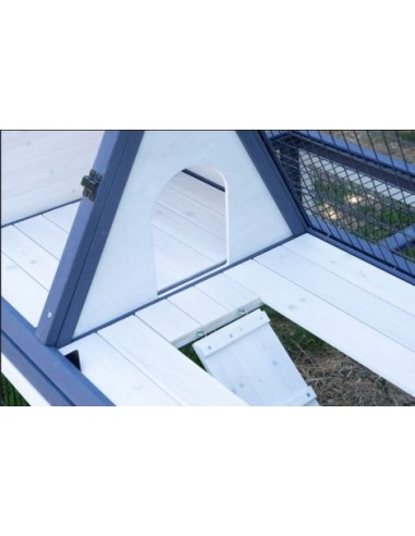 Enclos Triangle Léon L.115 x l.116 x H.103 cm  Poulailler