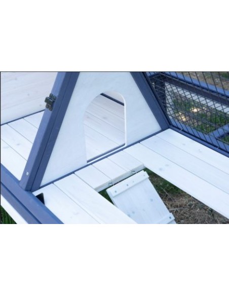 Enclos Triangle Léon L.115 x l.116 x H.103 cm  Poulailler