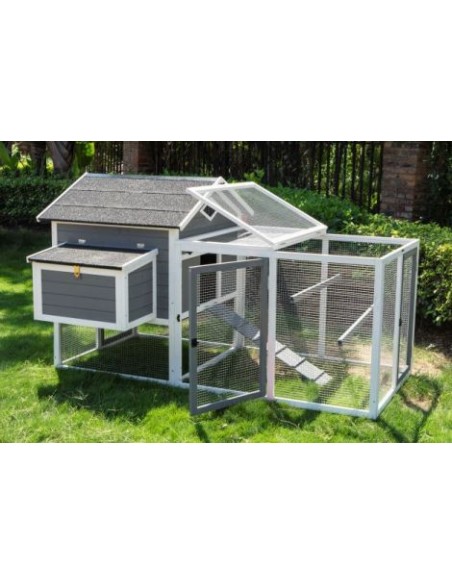 Poulailler Henriette L.198 x l.131 x H.114 cm  Poulailler