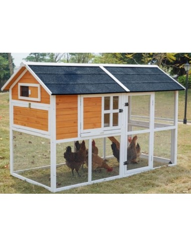 Poulailler Suzette L.207 x l.67,5 x H.85 cm  Poulailler
