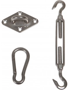 Kit voile d’ombrage avec accroche – ECLOZ ECLOZ Voile d'ombrage et accessoire