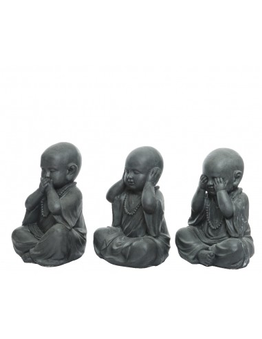 Statue Moine de la Sagesse en Polymagnesium H.39cm - Kaemingk Kaemingk Statue