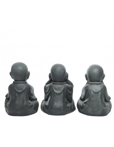 Statue Moine de la Sagesse en Polymagnesium H.39cm - Kaemingk Kaemingk Statue