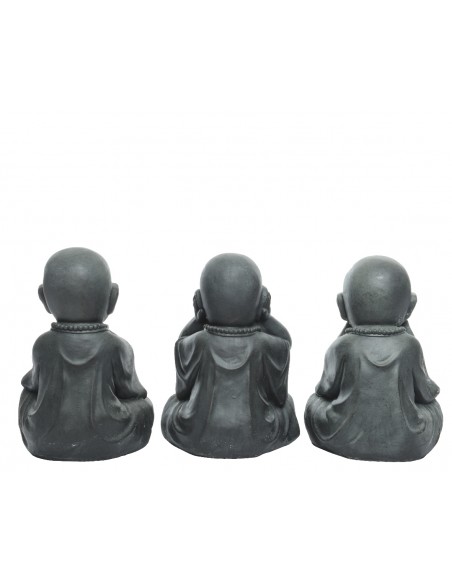 Statue Moine de la Sagesse en Polymagnesium H.39cm - Kaemingk Kaemingk Statue