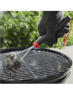 Brosse Inox Triangulaire L.30 cm - Weber Weber Housse et entretien barbecue et plancha 2
