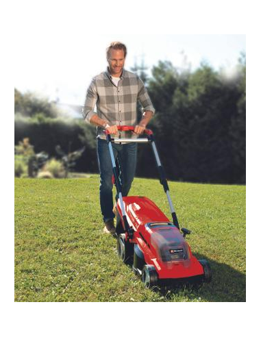 Tondeuse sur Batterie Poussée GE-CM 36/37 Li - Kit 2 X 3,0Ah - Einhell Einhell Tondeuse à gazon