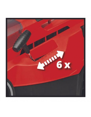 Tondeuse sur Batterie Poussée GE-CM 36/37 Li - Kit 2 X 3,0Ah - Einhell Einhell Tondeuse à gazon