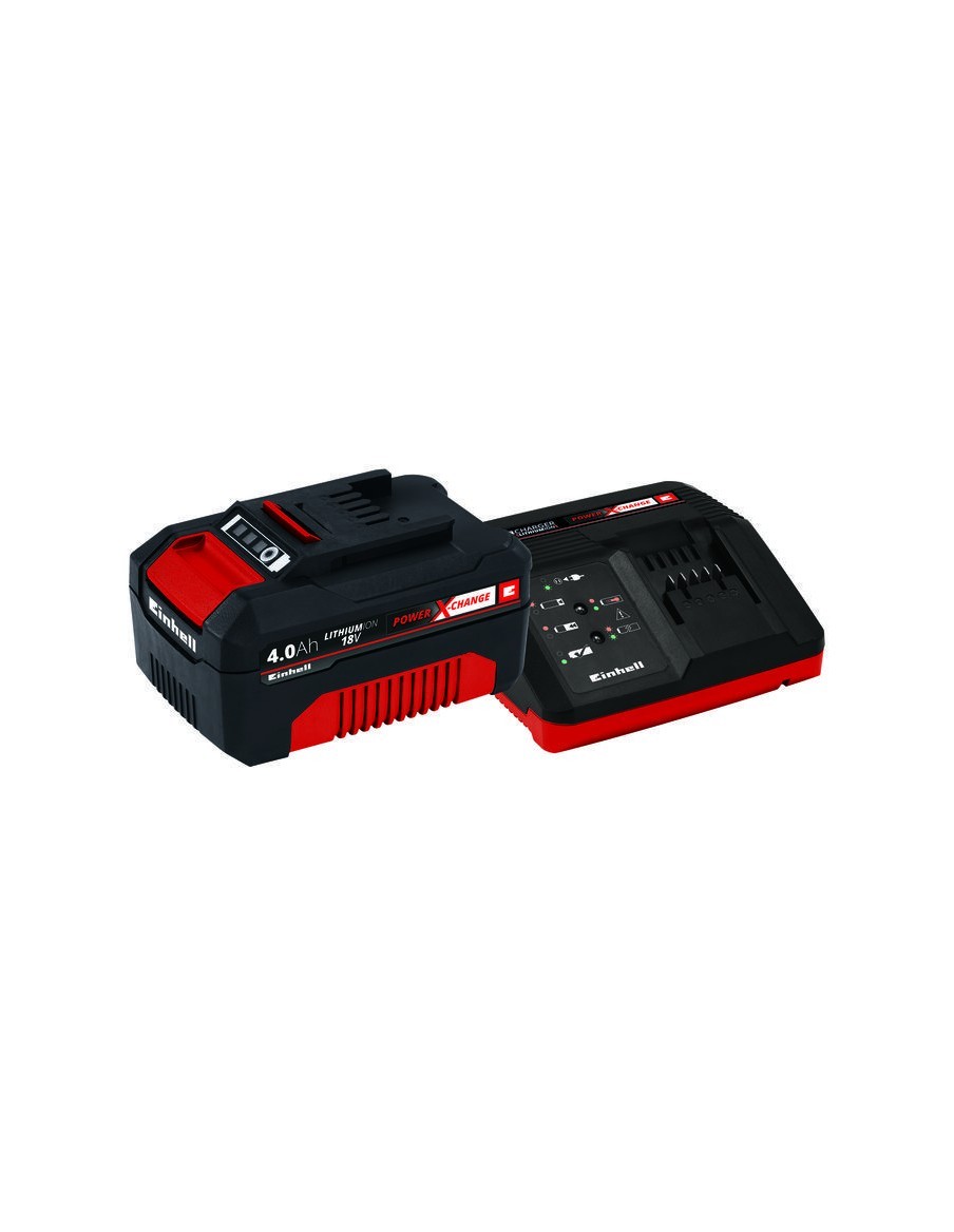 Chargeur de Batterie Power-X-Change + Batterie 4.0Ah - Einhell Einhell Accessoires et entretien