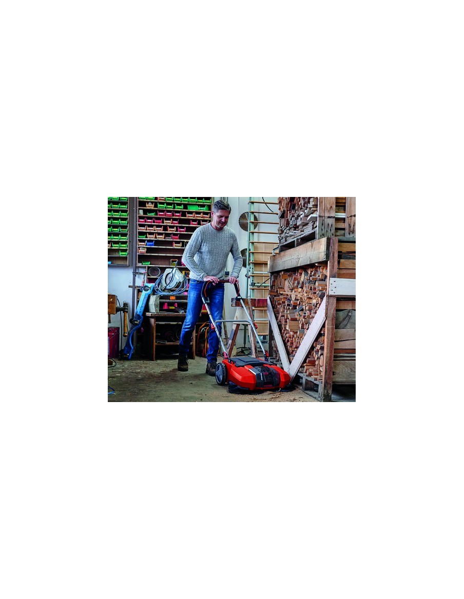 Balayeuse sans fil TE-SW 18/610 Li-Solo - EINHELL Einhell Outils Travail du sol