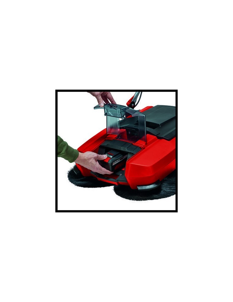 Balayeuse sans fil TE-SW 18/610 Li-Solo - EINHELL Einhell Outils Travail du sol