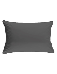 Coussin déco "Unico" 50x30 cm Ardoise - ECLOZ ECLOZ Textile de maison