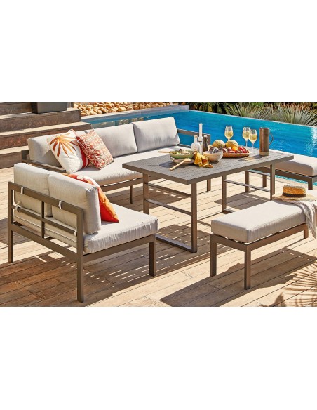 Salon de repas "Family" - ECLOZ Estivalier Salons de jardin