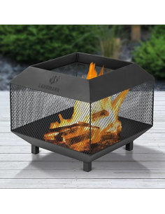 Brasero Cube - Landmann Landmann Brasero et parasol chauffant 2