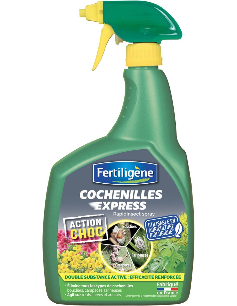 Insecticide Biologique contre les Cochenilles Express 700ml - Fertiligène Fertiligène Insecticide naturel