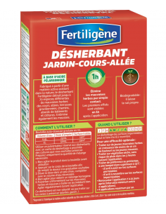 Désherbant Naturel Concentré pour Jardins, Cours & Allées 250ml - Fertiligène Fertiligène Désherbant naturel total 2
