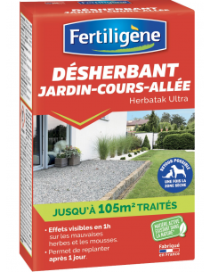 Désherbant Naturel Concentré pour Jardins, Cours & Allées 250ml - Fertiligène Fertiligène Désherbant naturel total