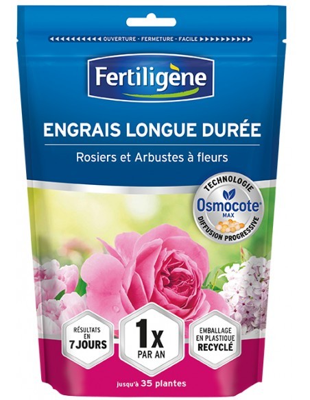 Engrais Osmocote pour Rosiers & Arbustes à Fleurs 700g - Fertiligène Fertiligène Engrais Spécifique de synthèse
