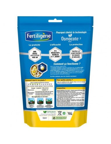 Engrais Osmocote pour Universel, Plantation & Rempotage 700g - Fertiligène Fertiligène Engrais Universel de synthèse