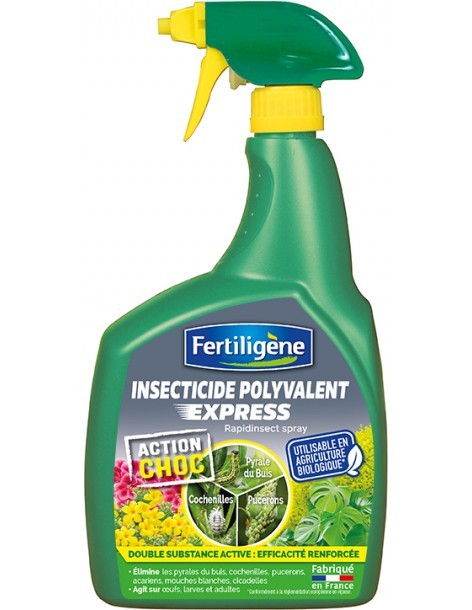 Insecticide Biologique Polyvalent Express 750ml - Fertiligène Fertiligène Insecticide naturel