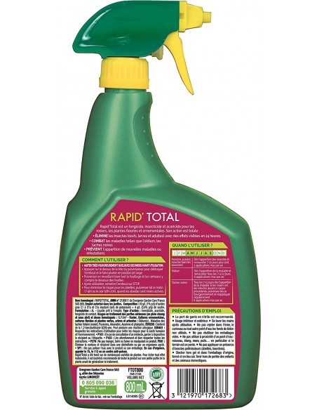 Traitement Total Biologique Universel 800ml - Fertiligène Fertiligène Soin des plantes