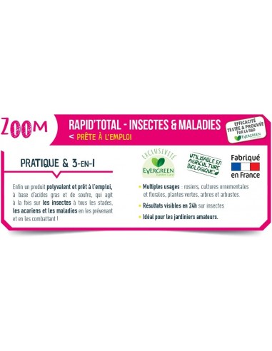Traitement Total Biologique Universel 800ml - Fertiligène Fertiligène Soin des plantes