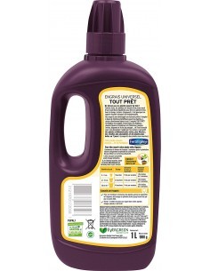 Engrais Universel Prêt à l'emploi 1 Litre - Fertiligène Fertiligène Engrais Universel de synthèse 2