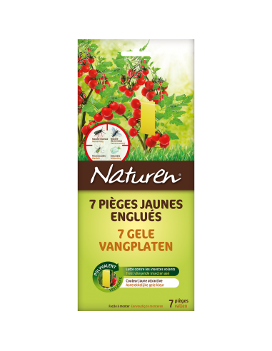 Piège Englué Jaune X 7 - Naturen Naturen Insecticide naturel