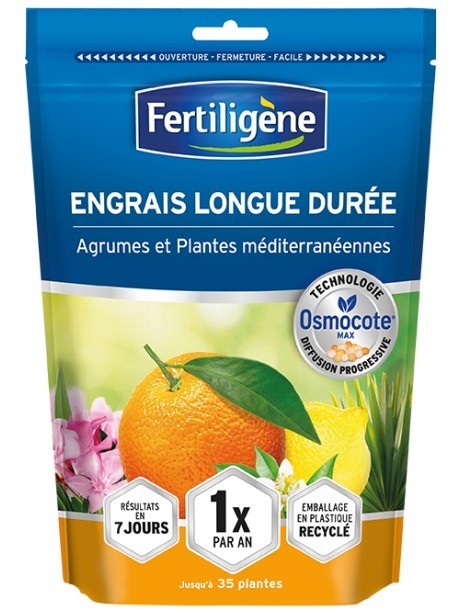 Engrais Osmocote pour Agrumes & Plantes Méditerranéenne 700g - Fertiligène Fertiligène Engrais Spécifique de synthèse