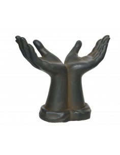 Statue Mains Ouvertes en Polymagnesium H.36 cm - Kaemingk Kaemingk Statue