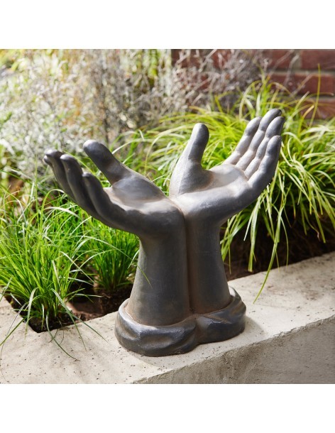 Statue Mains Ouvertes en Polymagnesium H.36 cm - Kaemingk Kaemingk Statue 2