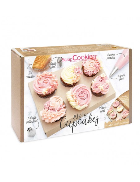 Atelier Cupcake - SCRAPCOOKING ScrapCooking Moule & Ustensile à pâtisserie