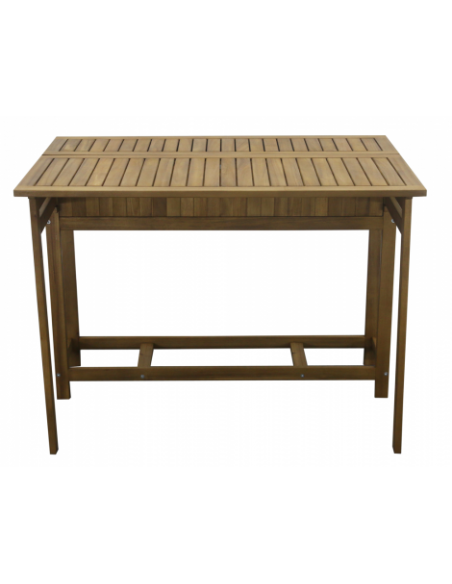 Table balcon Jarod avec jardinière L.30/66 x l.100 x H.75 cm - ECLOZ ECLOZ Table de jardin