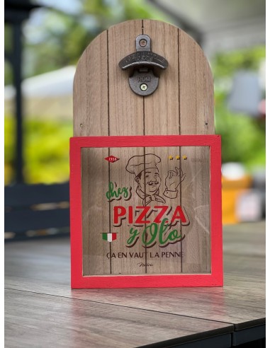 Décapsuleur mural "Pizza" Jardiland Art de la table