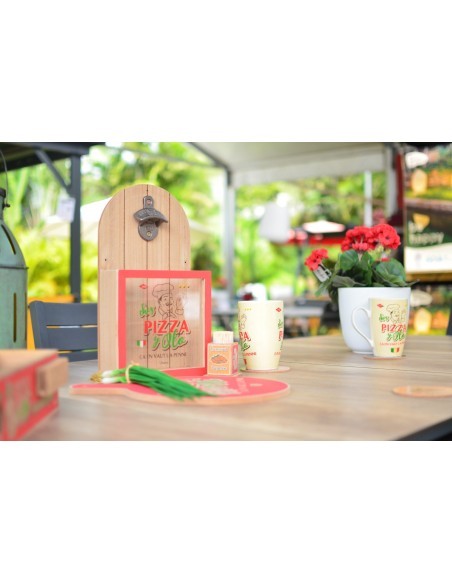 Décapsuleur mural "Pizza" Jardiland Art de la table