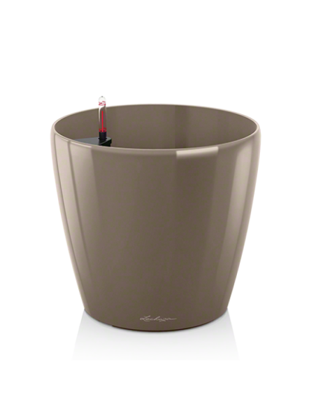 Pot à Réserve d'eau Classico Taupe - LECHUZA Lechuza Pot à réserve d'eau